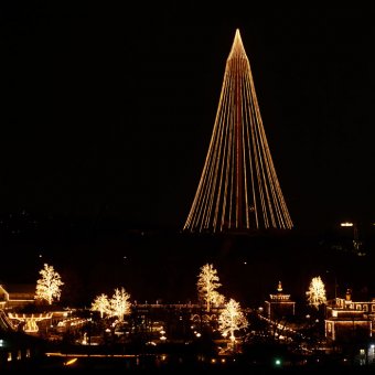 Ljusslang till Liseberg Göteborg.